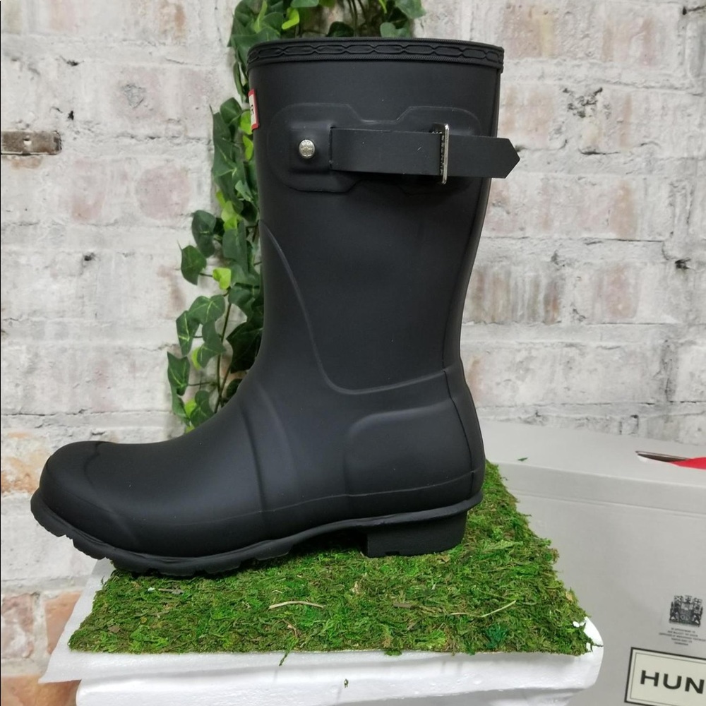 NIB Hunter Short Boot Black Matte - Picture 3 of 4